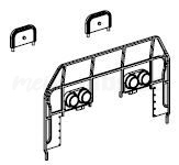 PIKO ET97787-34 - H0 - Handstangen Stirnseite
